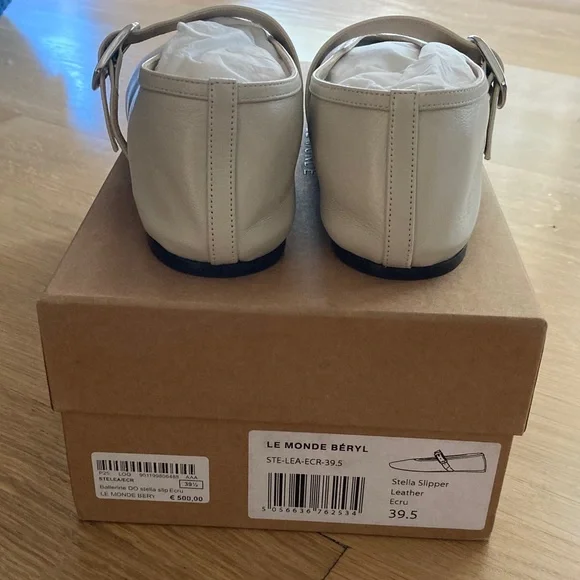 Le Monde Beryl Stella Ecru size 39.5. Brand New! - Picture 2 of 5